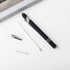 PASISIBICK 12 Pieces Black Ballpoint Pen with Stylus Tip, 2 in 1 Premium Metal Stylus Pen for Touch Screens, Black Ink