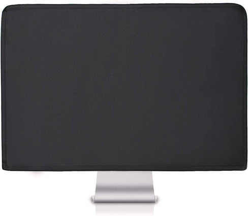 27-32 Inch, Universal Large Monitor Jackets for Desktops Gaming PC Computer Monitor Dust Covers, Black, Polyester