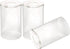 3 Pack Clear Glass Shade, Cylinder Light Fixture Replacement Globe or Cover