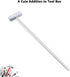 Small Lightweight Crafting Hammer Tool, 6.57" Mallet for Toy Building Projects, Jewelry, Watch Band, Leather