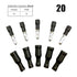 Bullet Butt Connectors - Sopoby 100pcs Assorted Insulated Female & Male Crimp Wire Terminals