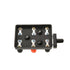 1Pcs Educational Double Pole Knife Switch, Double Pole Double Throw Switch for Physics Laboratory Equipment