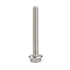 M6 x 60mm Flanged Hex Head Bolts, Stainless Steel A2, DIN 6921, 10 PCS