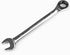 Egofine 10mm Ratcheting Combination Wrench Metric, Industrial Grade Gear Spanner with 12-Point Design