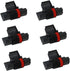 IR-40T (6 Pack) Compatible Calculator Printer Ribbons, Black & Red Ink Roller