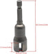 1PCS Power Wing Nut Driver, 1/4 Inch Hex Shank Slot Wing Nut Drill Bit Socket Wrenches Tool for Panel Nuts