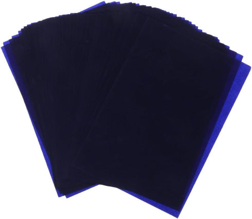 FPOUT 50 Sheets Double Sided Carbon Copier Stencil Transfer Paper Stationery Supplies