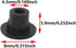 JianLing 300PCS 5mm Closet Plastic Plug Hole Plugs Furniture Round Plugs Decorative Covers for Cabinet Partition