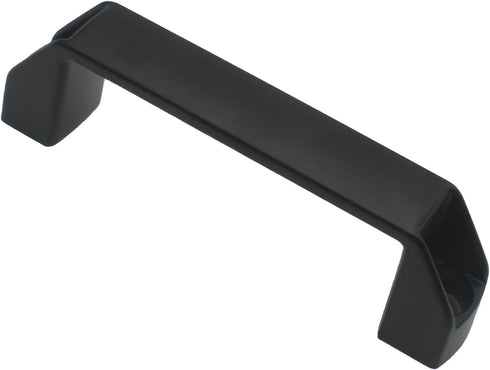 FDXGYH 2pcs Aluminium Alloy Handle Black Rectangular Pull Handle, 120mm Industrial Cabinet Hardware