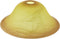 Golhom 12" Tawny Alabaster Glass Lamp Shade, Lipless Glass Lamp Dome, Fixture Replacement