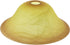 Golhom 12" Tawny Alabaster Glass Lamp Shade, Lipless Glass Lamp Dome, Fixture Replacement