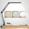 HDView LED Desk Lamp with Eye-Caring 3 Modes 10 Brightness, Adjustable Swing Arm