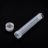 PATIKIL 10mL Plastic Test Tubes, 10 Pack Clear Screw Cap for Lab Laboratory Science