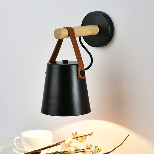 Mengjay E26 Wall Sconce LED Wall Lighting Modern Industrial Lamp Belt Wall Sconces Loft Light Lamp for Bedroom, Living