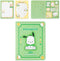Kawaii Cute Memo Sticky Note Booklet, 6.30 x 8.27'', Kawaii Stationary Supplies for Teens Girls