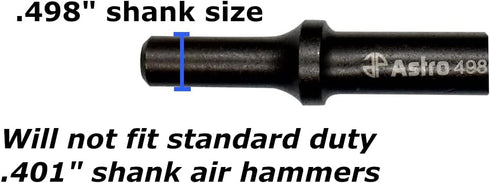 Astro Tools 49804 Air Hammer 0.498 Shank, 1/2" Bolt Buster