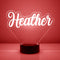 Store Custom Name LED Sign Night Light Lamp with Remote - Personalized Name