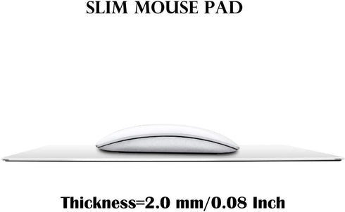 ProElife Premium Aluminum Metal Mouse Pad, Round, 8.66 Inch, Champagne Gold
