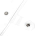 Elsjoy 6 Pack A5 Clear PVC Binder, 6-Ring Soft Notebook Binder, Refillable Notebook, 9.3" x 7"