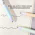 DUNBONG Flower Style Water-based Neutral Pen - 0.5mm Fine Point Gel Ink Ballpoint Pen - Pack of 4