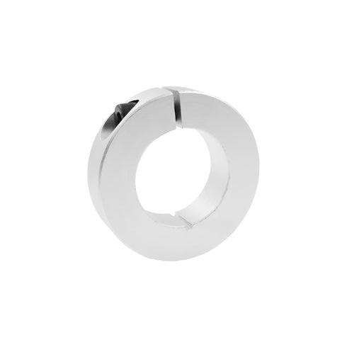 TTZEZE Aluminum Alloy Shaft Collars, 4 PCS Metal Stop Collar Clamp, 40mm ID, 70mm OD, 18mm Width for Wheel Barrow Axle