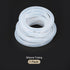2m(7ft) 6mm(1/4") ID x 10mm(3/8") OD Silicone Tubing Clear Industrial Plastic Tubing for Pump Siphoning, Draining