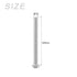 Hex Head Screws Bolts, Nuts, Flat & Lock Washers Kits (M10-1.5x120mm) 4 Set, Stainless Steel Machine Screws for Home