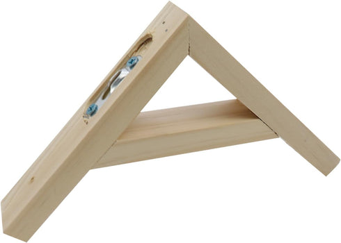 2 5.8"x5.8" Dnyta Pcs Wall Mount Wood Shelf Brackets, Natural Solid Wood Bracket Pendant Light Lamp Hanging Bracket DIY