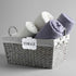 Zonon 8 Pack Basket Labels Clips with 40 Pcs Pantry Labels Set, Removable Bin 3.5 x 2.4 Inch for Kitchen, Black & White