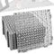 12 Pcs Drainage Mat Modular Interlocking Cushion, 11.8" x 11.8" Non-Slip Interlocking Rubber Floor Tiles for Deck Pool