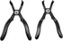 30 & 80 Push Pin Plier Set, Angled Pliers Fastener Remover Tool Rivet Puller, 2 Pcs Set
