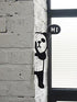 Fourtune Notes Holder and Reminder Memo Board for Computer Monitors, Acrylic Message Boards (PANDA)