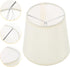 Bulb SEWACC Barrel Lamp Shade Table Lamp Light Cover Clip On Small Shade Desk Cover Replacement for Chandelier Floor