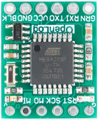 JESSINIE ATmega328 Openlog Serial Data Logger Open Source Data Recorder Flight Control Board Support Micro SD Module