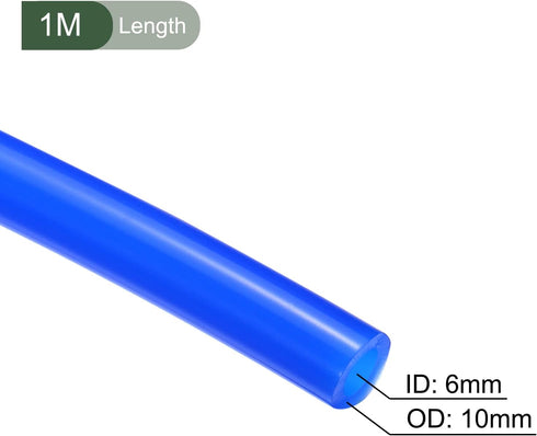 YOKIVE Silicone Tubing, Water Transfer Great for Pump(Blue, 6x10mm IDxOD, 1m)
