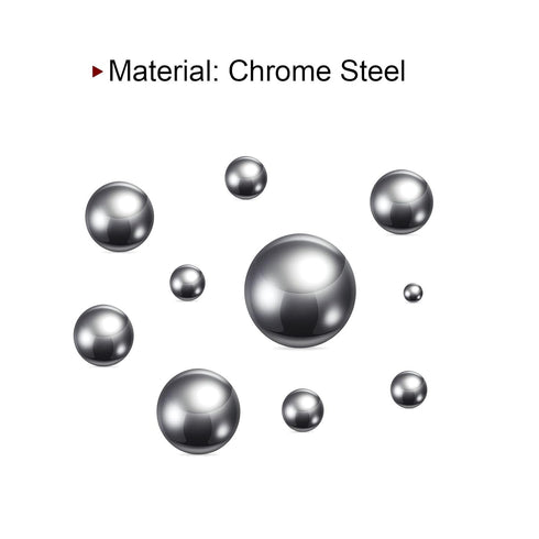 HARFINGTON 2pcs Precision Balls - 32mm Diameter G10 Chrome Steel Ball for Bearings, Silver