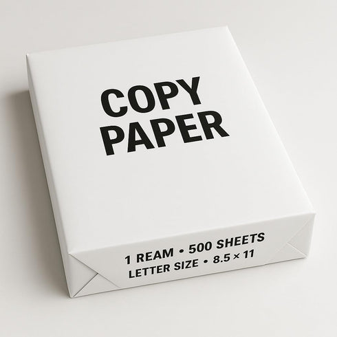 Generic 1 REAM Standard 8 1/2" x 11" Extra Bright White Ream of