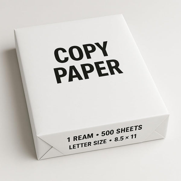 Generic 1 REAM Standard 8 1/2" x 11" Extra Bright White Ream of