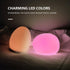 Nyutcwe USB Night Light, Smart Bedside Table Lamp Touch Control RGB Color Changing for Kids
