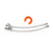 1/2x16" Faucet Water Supply Hose Kit with Quarter Turn Valve, Lead-Free Brass Fitting for Copper, PEX, CPVC