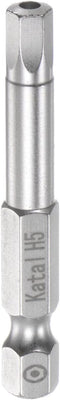 H5 Hex Screwdriver Bit, 1/4" Hex Shank, 2" Length Magnetic Security Screw Driver Power Tool