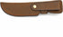 TOURBON Brown Leather Fixed Blade Knife Sheath with Snap Closure by TOURBON