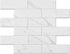 Yew & Tulip 30 PCS Peel and Stick Subway Tile for Kitchen Backsplash, 3"x9" White Marble Faux Stone