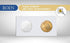 Boen Coin Flips 31.5mm, 1000Pcs Coin Holders for Collectors, Cardboard Coin Flips for Coin Collection
