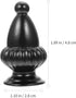 2pcs Uonlytech Modern Lamp Finial Chic Decorative Knob for Table Floor Lamps Elegant Internal Thread Upgrade Your