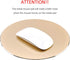 ProElife Premium Aluminum Metal Mouse Pad, Round, 8.66 Inch, Champagne Gold