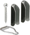Prime-Line 2 Hangers and 1 Latch Mill, 5/16 in., Bronze - Single Pack PL 8132