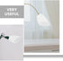 3pcs Luxshiny Horseshoe Lamp Shade Easy to Install Plastic Light Cover for Table and Floor Lamps Warm and Gentle