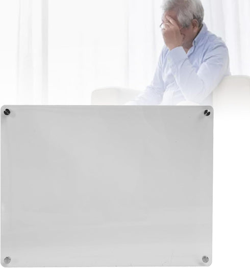 Magnetic Dry Erase Board for Alzheimer Patients, Recording Reminders (Blank Board)