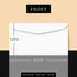 Mazel Tov Envelopes for Money, Check, Currency Holder | Jewish Greeting Envelopes for Cash, 3-5/8" x 6-1/2" | 25 Pack